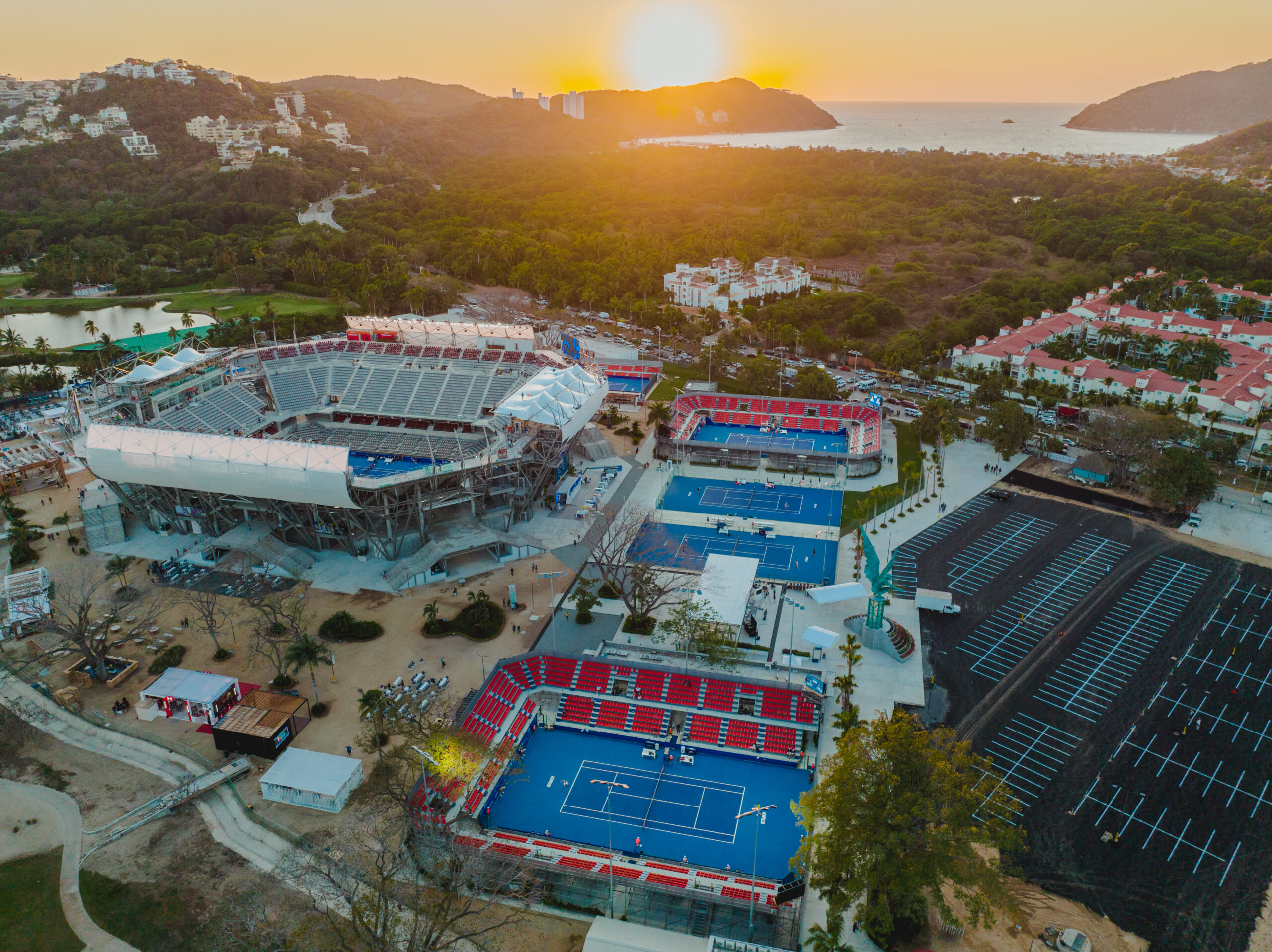 El Abierto Mexicano de Tenis a poco de dar inicio en la Arena GNP ...